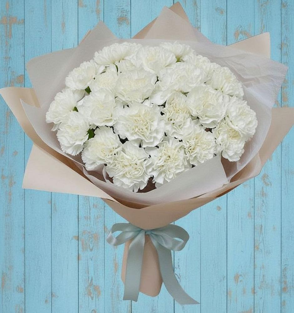 Букет цветов из: Гвоздики в Томари