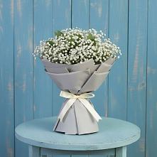 Букет цветов из:  Гипсофила в Томари
