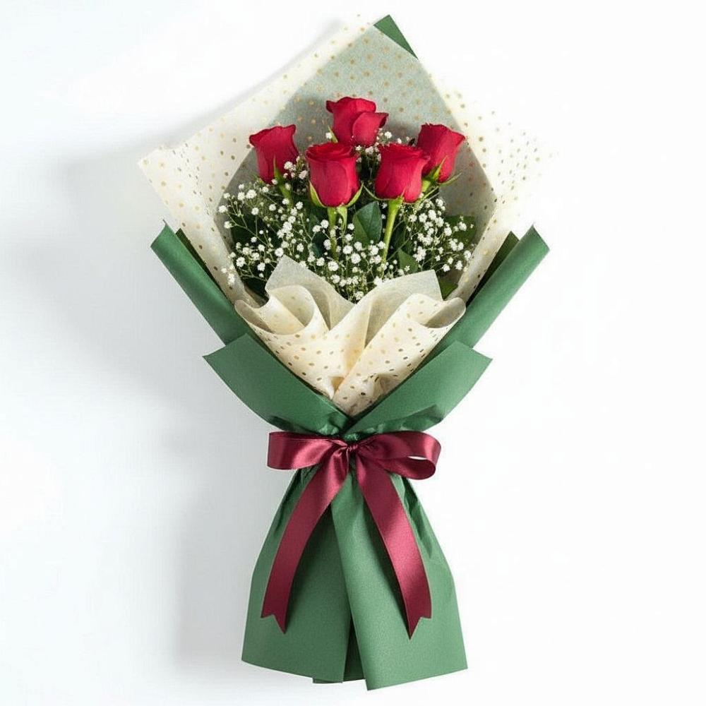 Букет цветов из: Розы в Томари