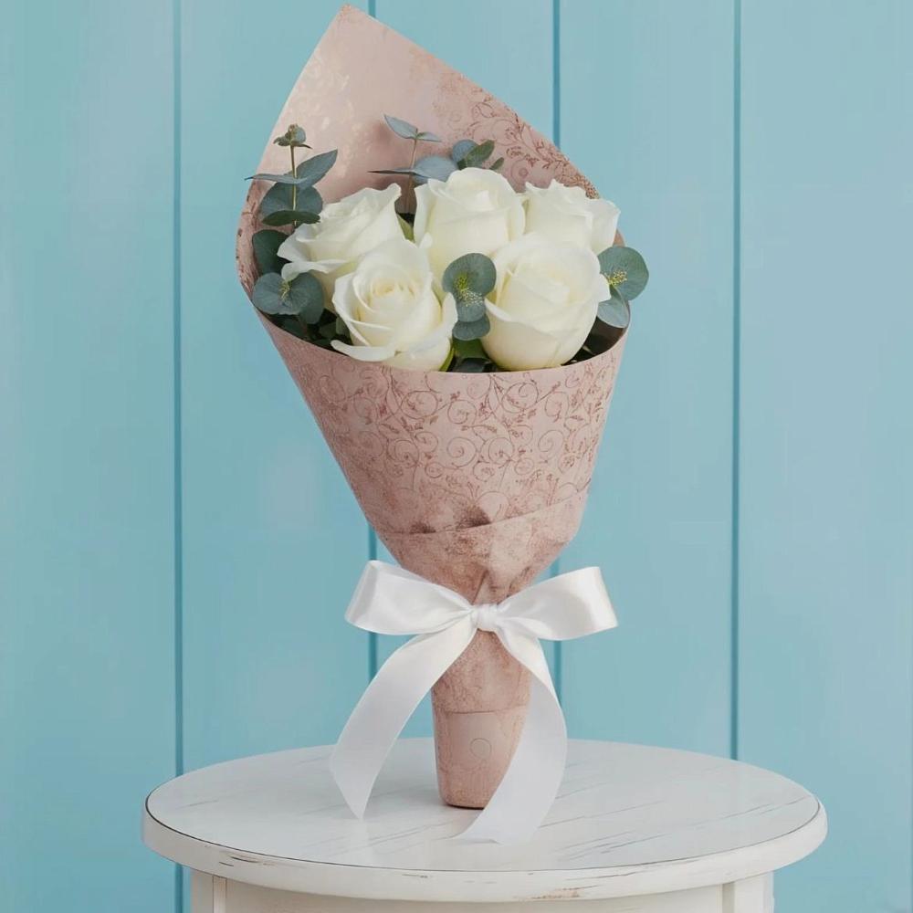 Букет цветов из: Розы в Томари