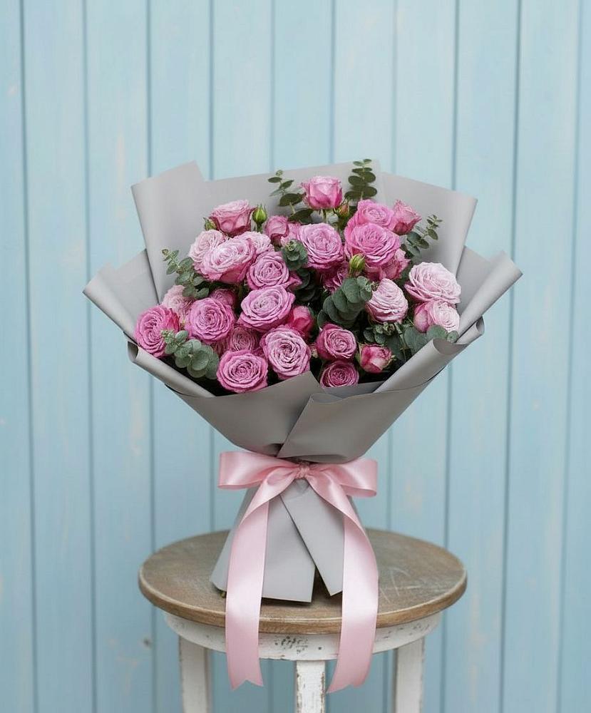 Букет цветов из: Розы в Томари