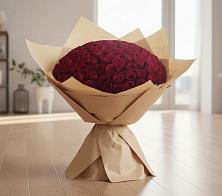 Букет 101 Красная роза в Томари