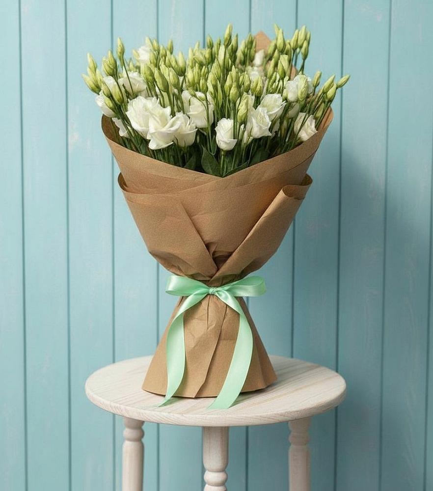 Букет цветов из: Лизиантусы в Томари