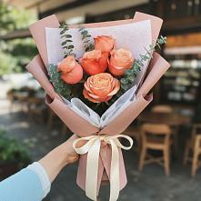 Букет цветов из:  Розы в Томари