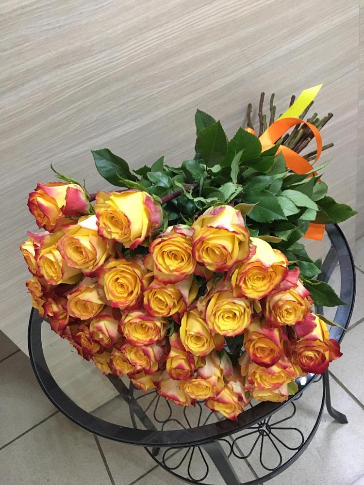 Букет Желтые розы в Томари