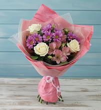 Букет цветов из:  Герберы в Томари