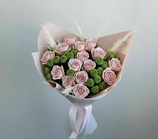 Букет цветов из:  Розы и Хризантемы в Томари