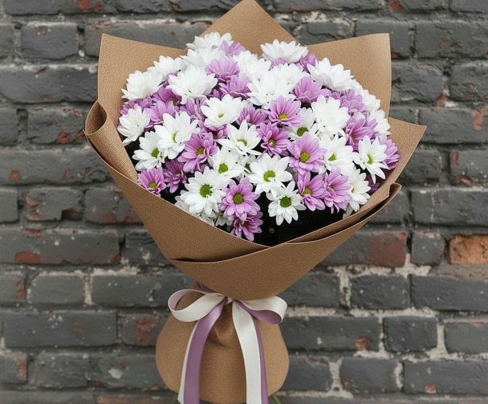 Букет цветов из: Хризантемы в Томари