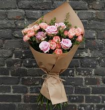 Букет цветов из:  Розы в Томари