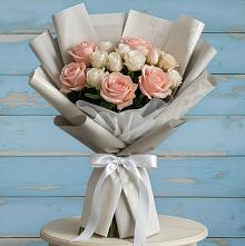 Букет цветов из:  Розы #REPLACE_PRED# Томари