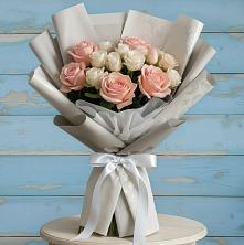 Букет цветов из:  Розы в Томари