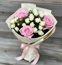 Букет цветов из:  Розы в Томари