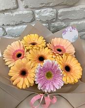 Букет цветов из:  Герберы в Томари