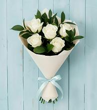 Букет цветов из:  Розы в Томари