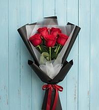 Букет цветов из:  Розы в Томари
