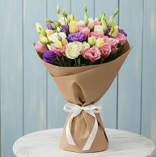 Букет цветов из:  Лизиантусы #REPLACE_PRED# Томари