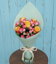 Букет цветов из:  Розы в Томари